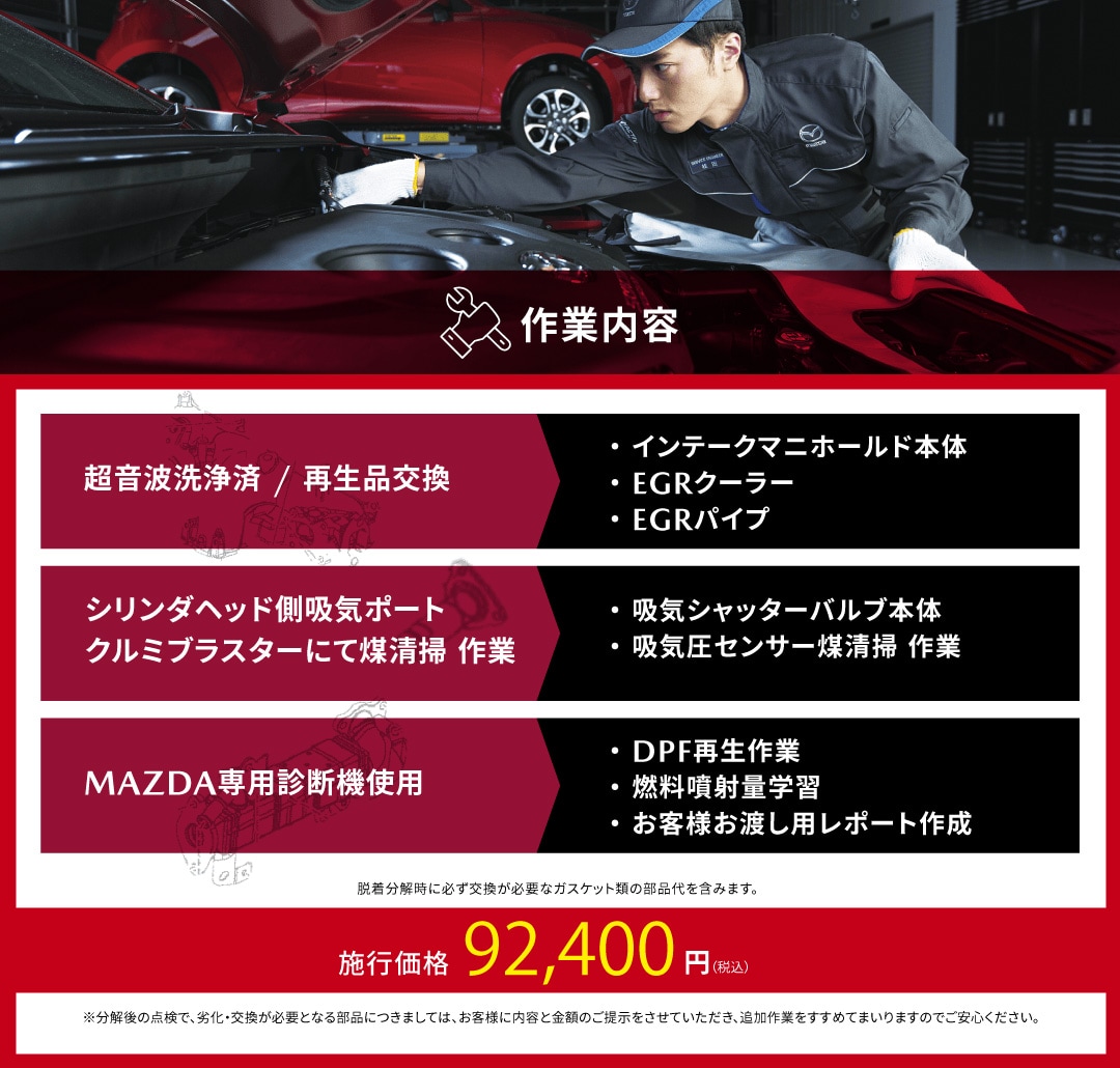 クリーニング内容